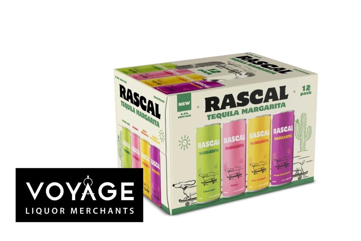 Rascal Margarita Mixed Pack (12 x 355 ml)