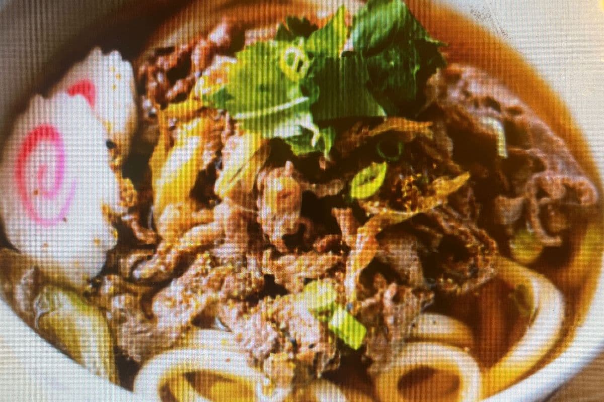 Beef Udon Soup (牛肉乌冬汤面）