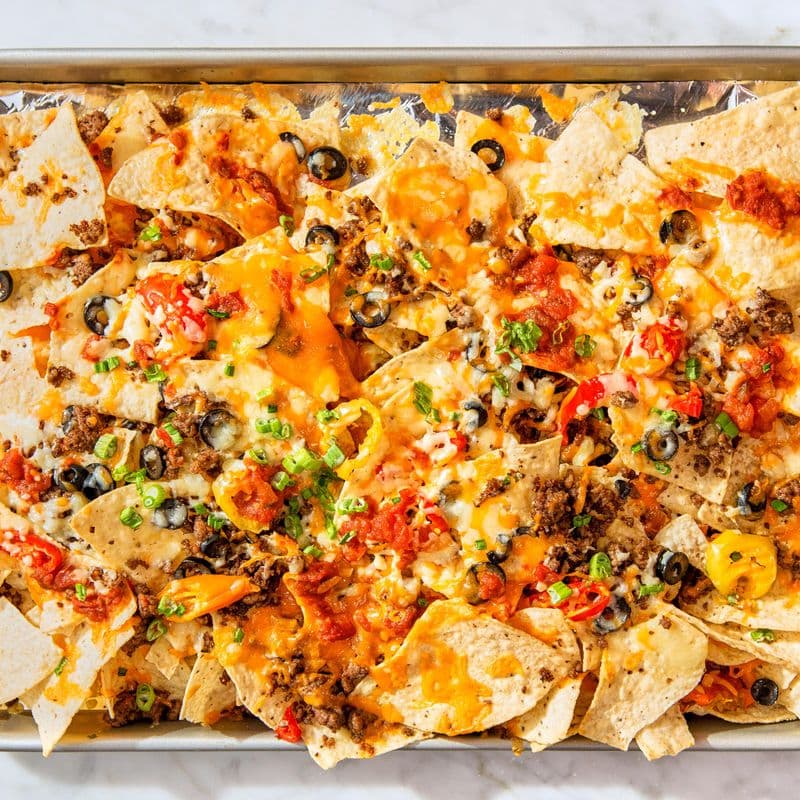 Grande Nachos garnis