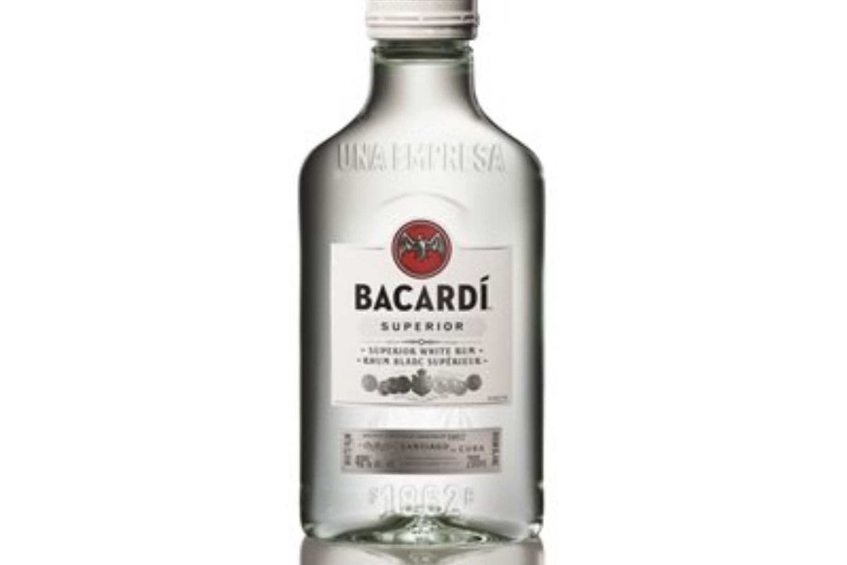 Bacardi - Superior Rum (White) (1 x 200 ml Bottle)