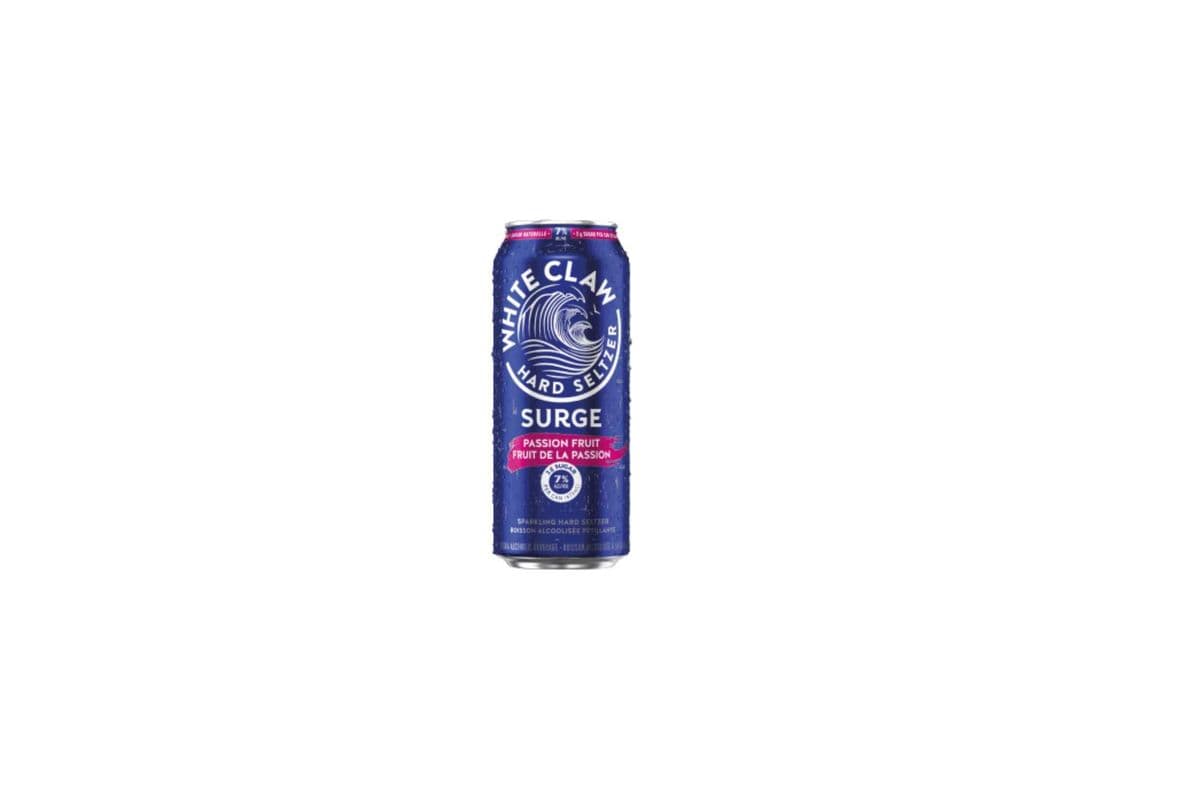 WHITE CLAW HARD SELTZER SURGE PASSION FRUIT (1 x 473 ML)