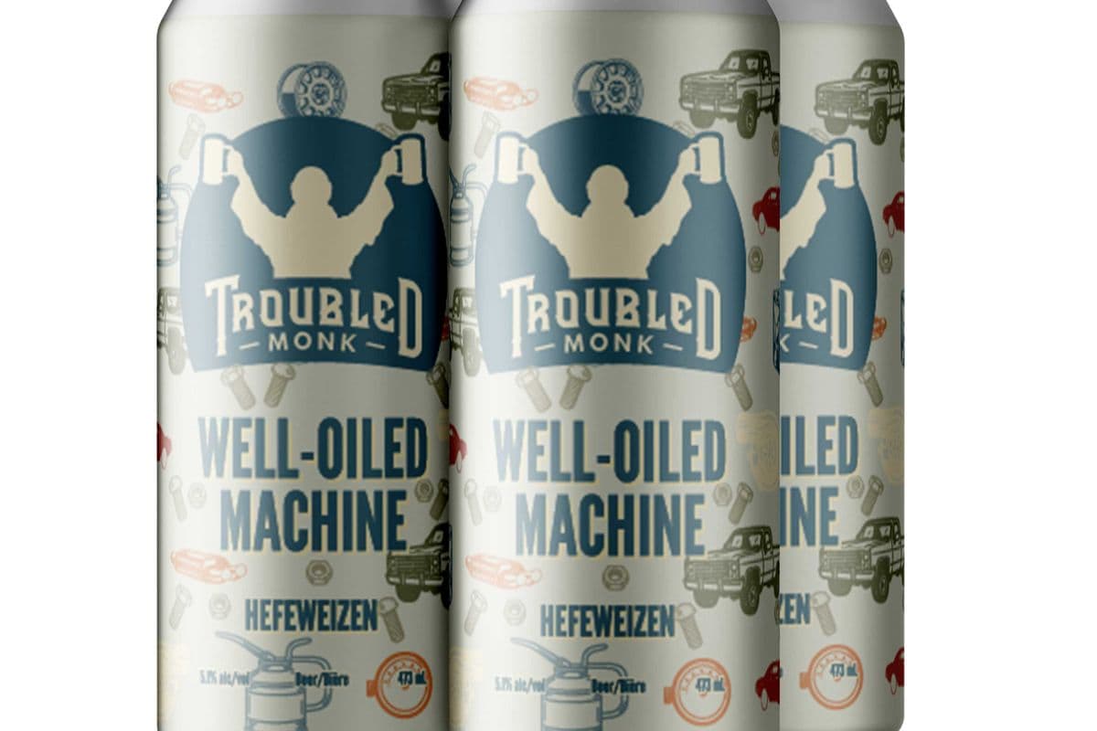 4 Pack Well Oiled Machine Hefeweizen (4 x 473ml Can)
