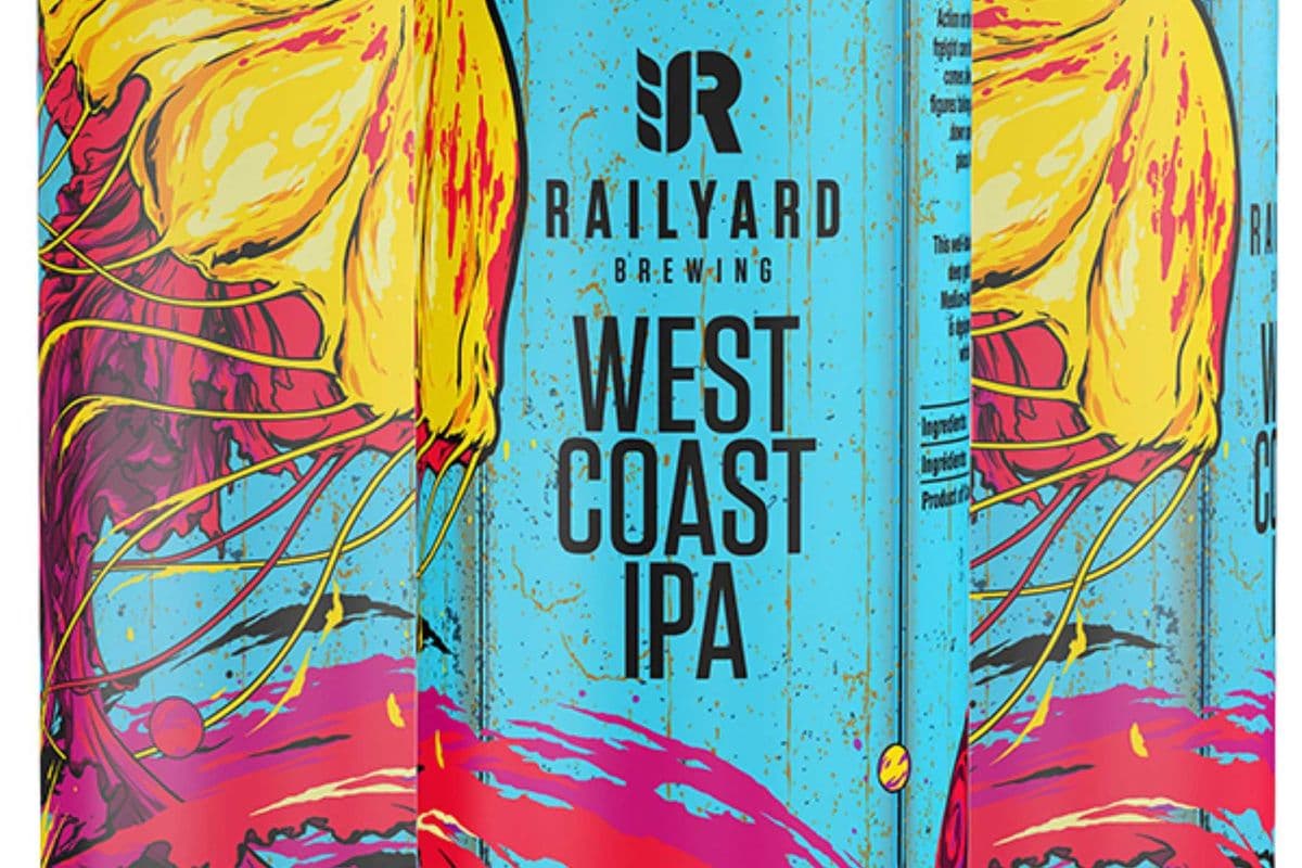 Railyard - West Coast IPA (4 x 473ml Can)