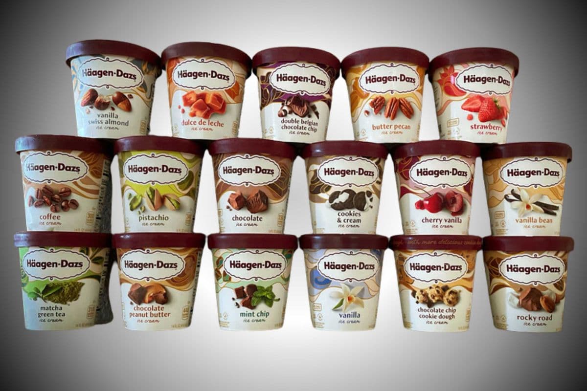 Häagen-Dazs Ice cream tubs (400-450ml)