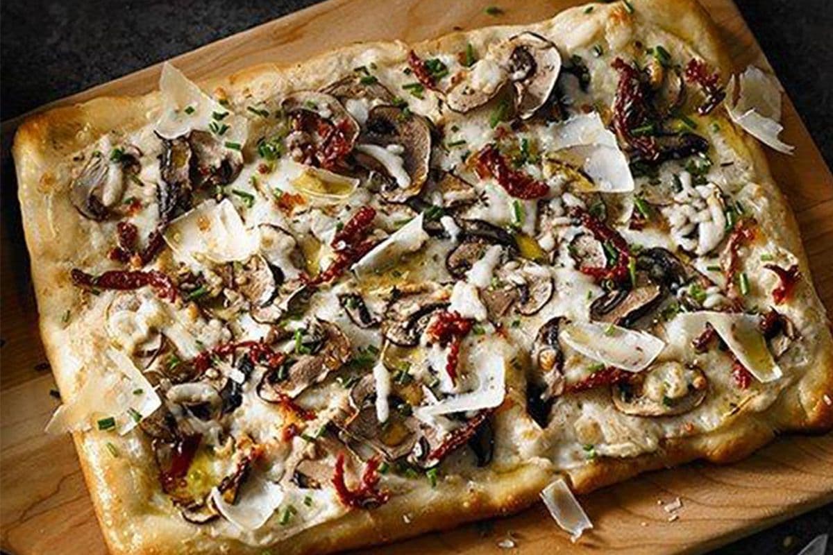 Share Gourmet Mushroom and Truffle Pizza