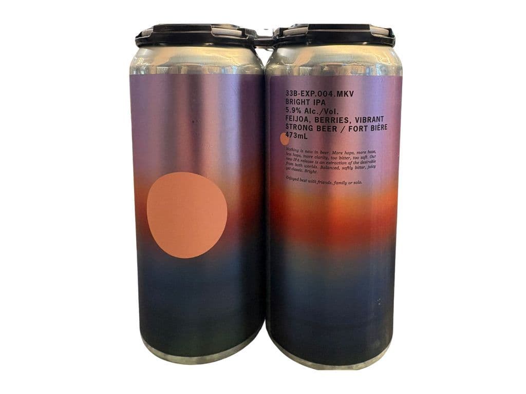 33 Acres EXP MKV - Bright IPA (4x473ml)