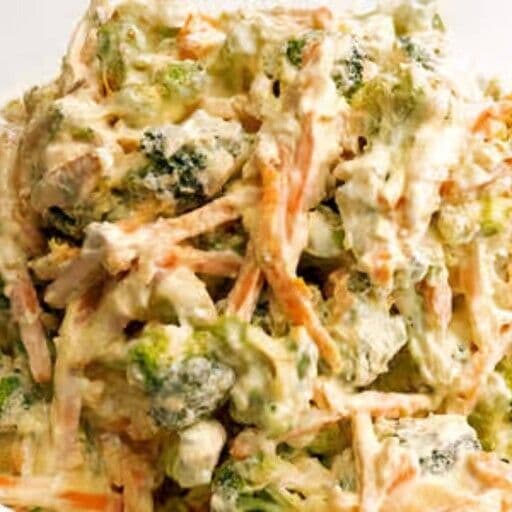 Crunchy Vegetable Salad - One Choice of Salad / Salade de légumes croquants - un choix de salade