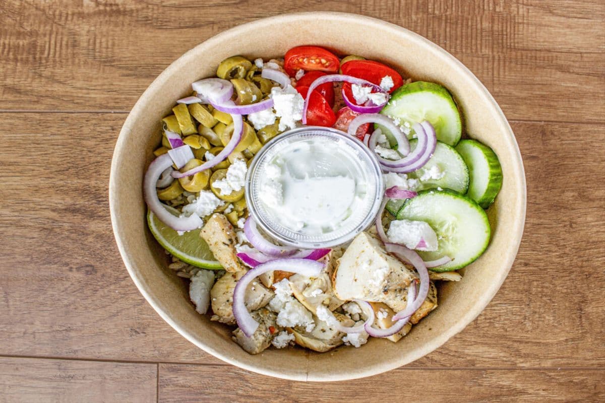 Mediterranean Greek Chicken Bowl