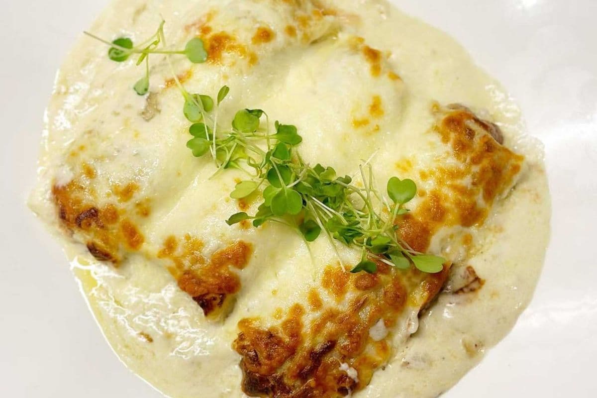 Gorgonzola Veal Manicotti