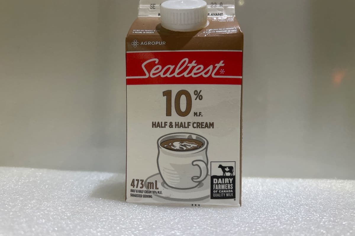 Sealtest Half & Half Cream 10% (473ml) (15 Cal)