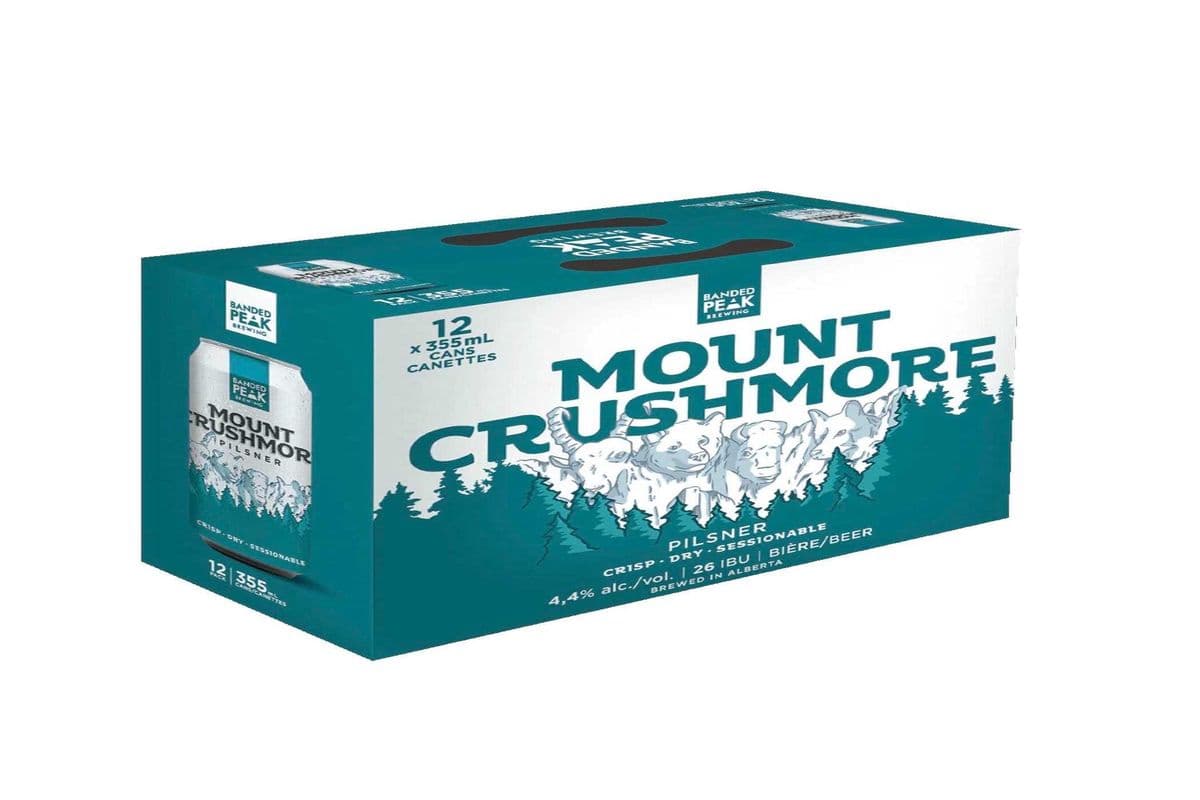 BANDED PEAK MOUNT CRUSHMORE 12X355ML (1 x 355ML)