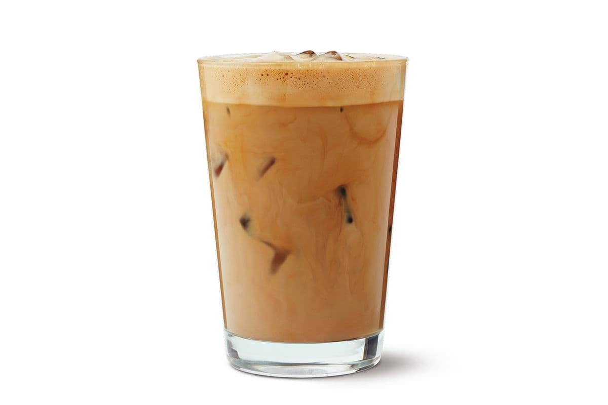 Large Caramel Churro Iced Latte