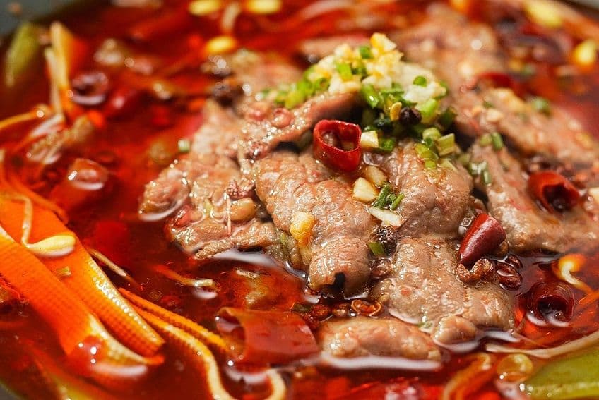 B1. Szechuan Broth Braised Beef