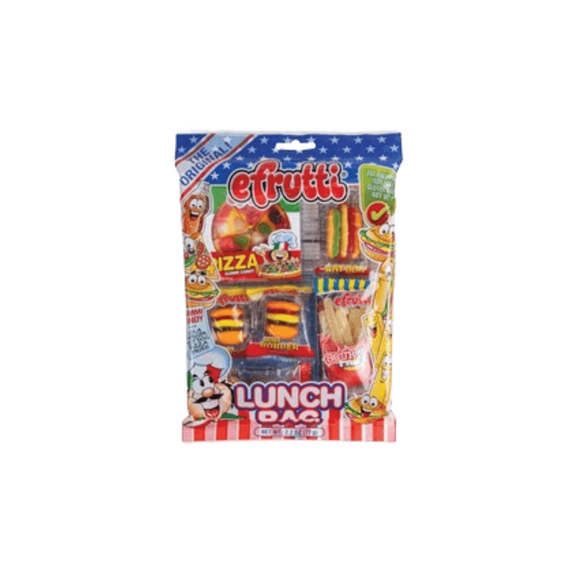Lunch Bag E-Frutti Gummi - China  (2.7oz)