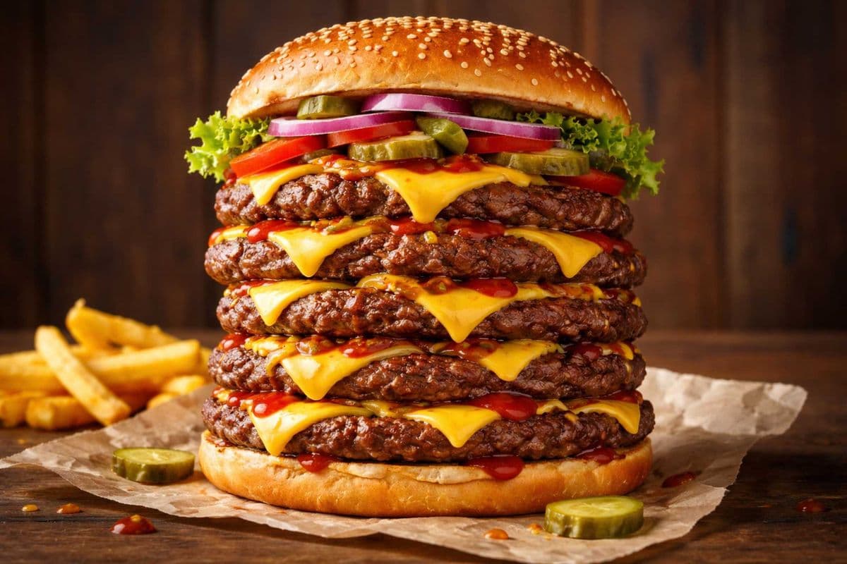 CI five Patty BIG Burger