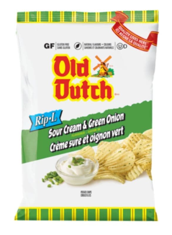 Old dutch sour cream & green onion