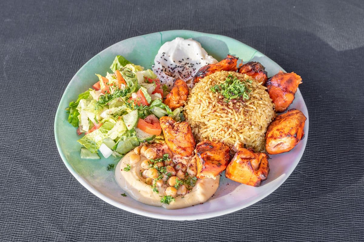 Shish Taouk Plate (2 pcs)