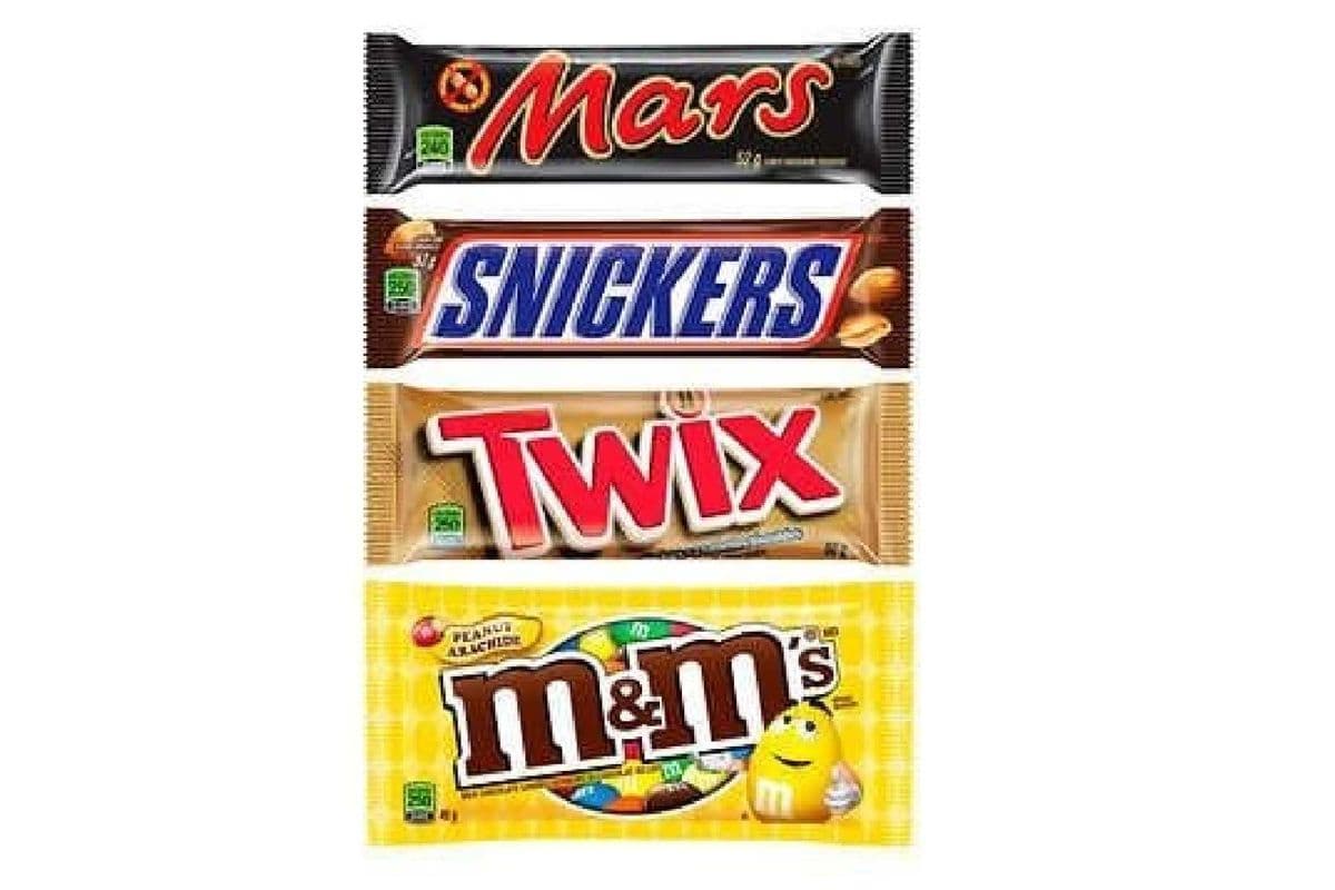 Mars Chocolate Bars