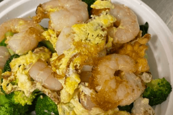 Pan-Fried Shrimp