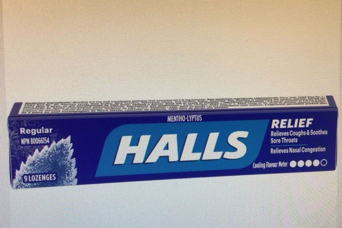 Halls Ordinaire/Regular (9 in Pack)
