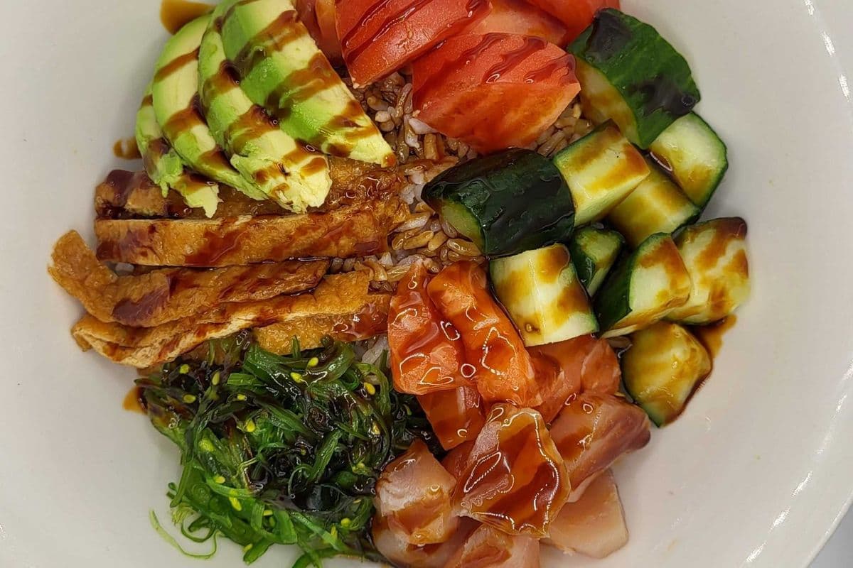 Salmon or Tuna Poke Bowl