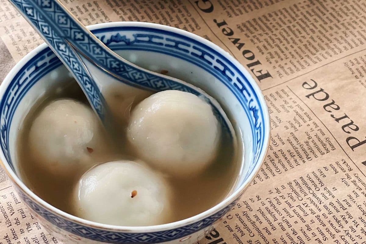Glutinous Rice Ball with Sesame Paste (400 gm) (15 pcs) ((400 gm) (15 pcs))