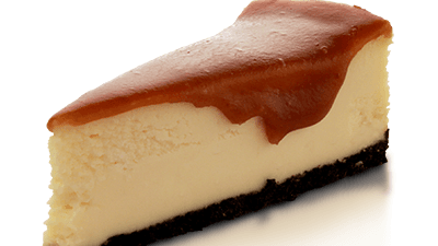 SALTED CARAMEL CHEESECAKE