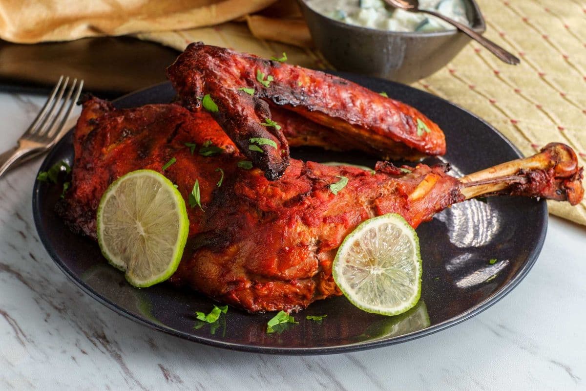 41. Tandoori Chicken Half