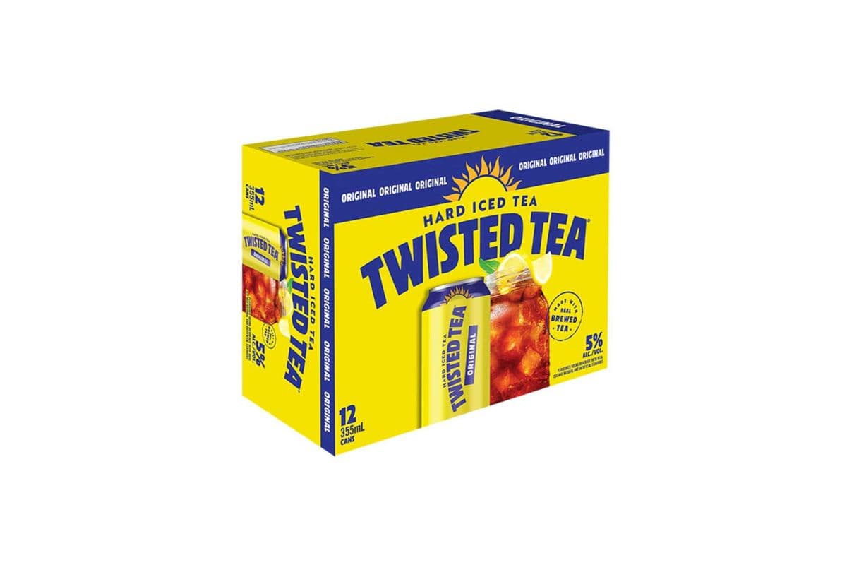 TWISTED TEA ORIGINAL HARD ICED TEA (1 x 12x355mL)
