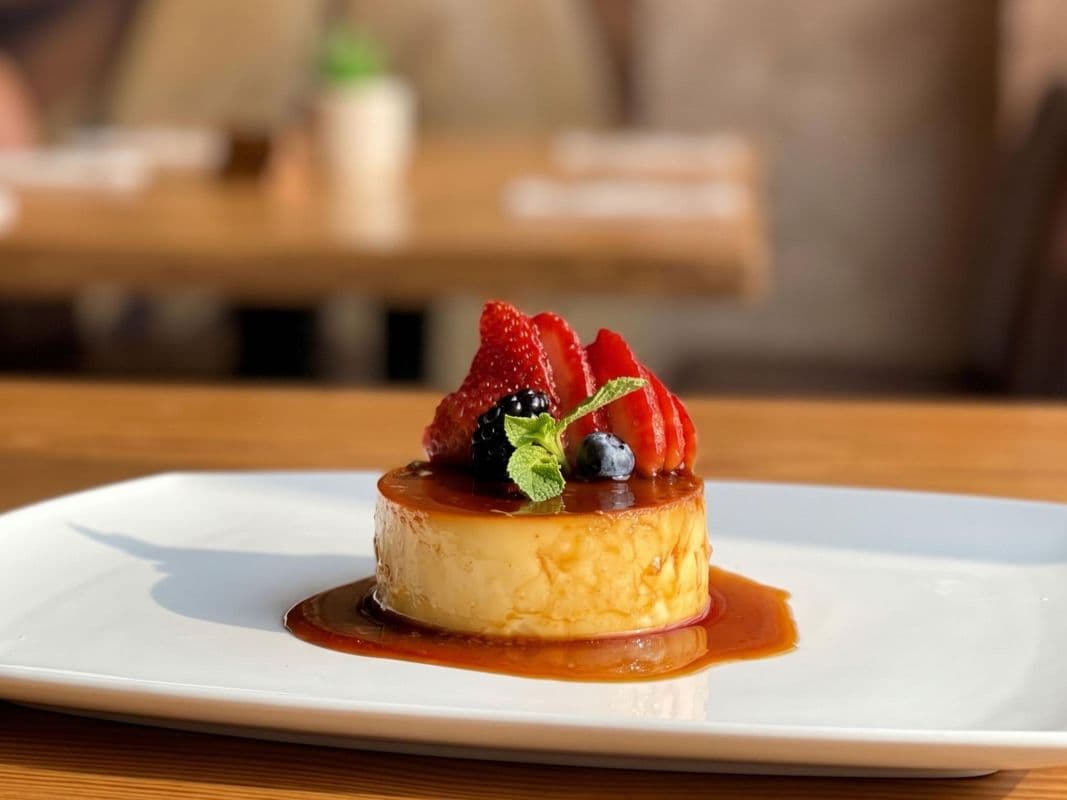 Flan de Naranja