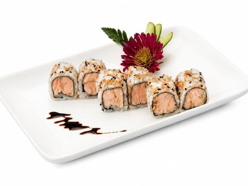 M4 Salmon Tempura Roll (6pcs)