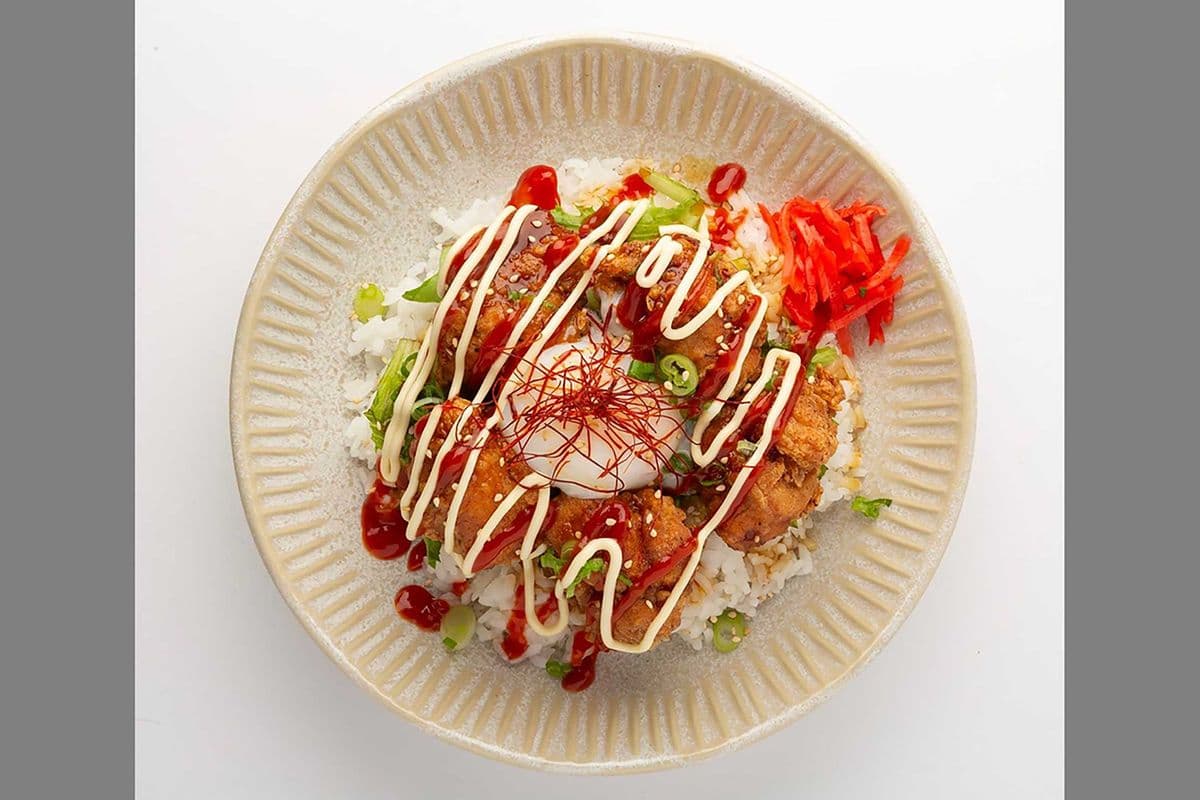 Spicy Chicken Karaage Don