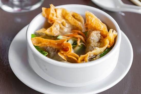 Soupe wonton au poulet / Chicken wonton soup