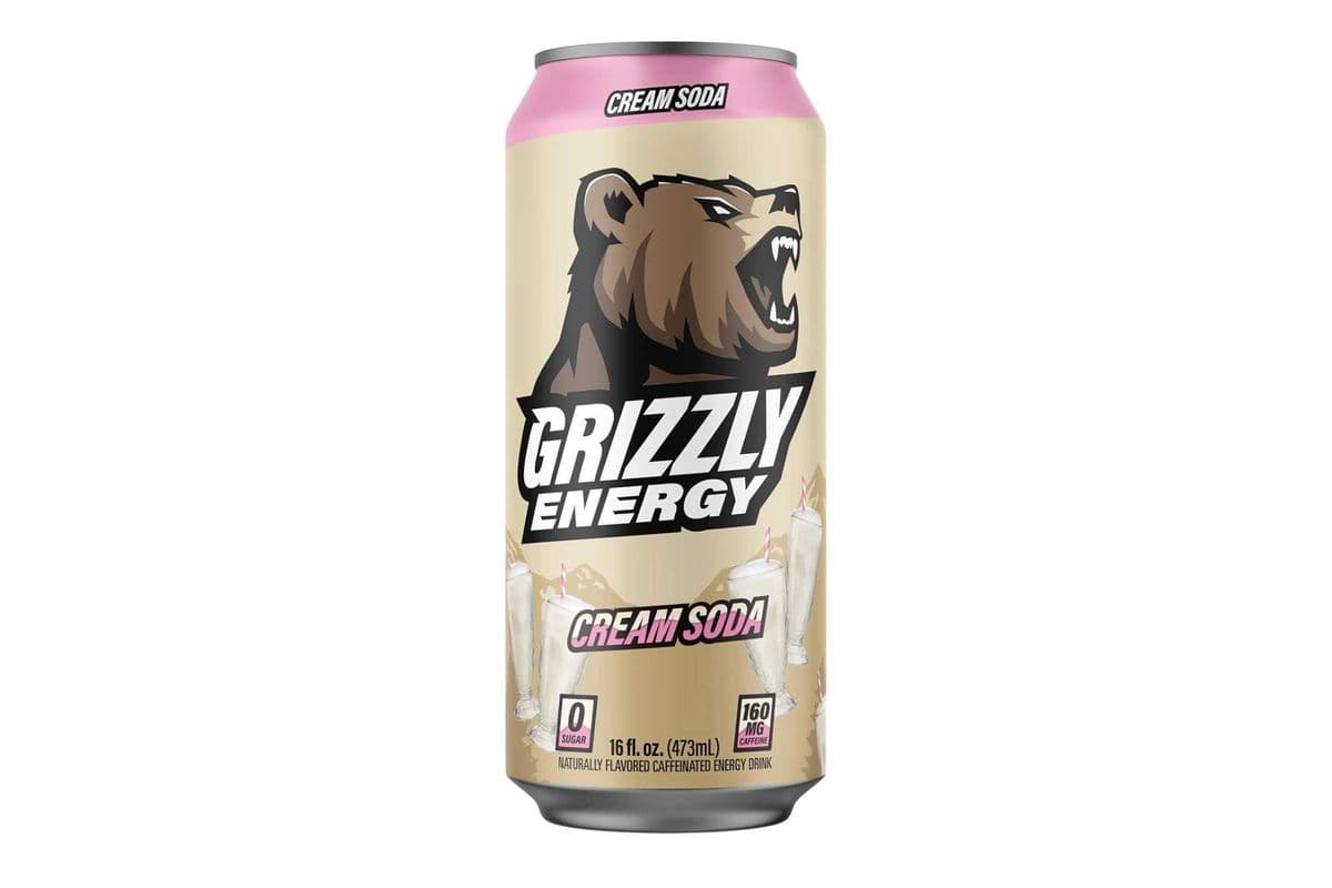 Grizzly Cream Soda Energy Drink (473ml)