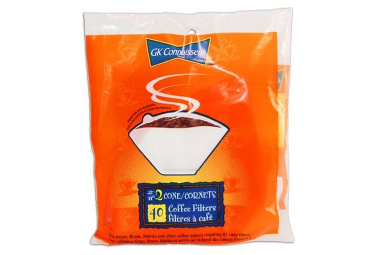 Coffee Filter Cone No 2  (40 Pack)