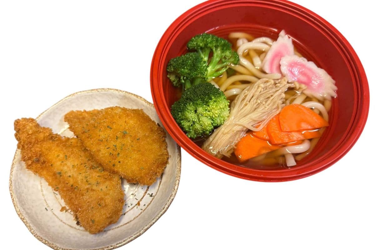 N11) Pork Cutlet Udon
