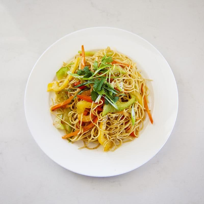 Vegetarian Thai Noodle Salad