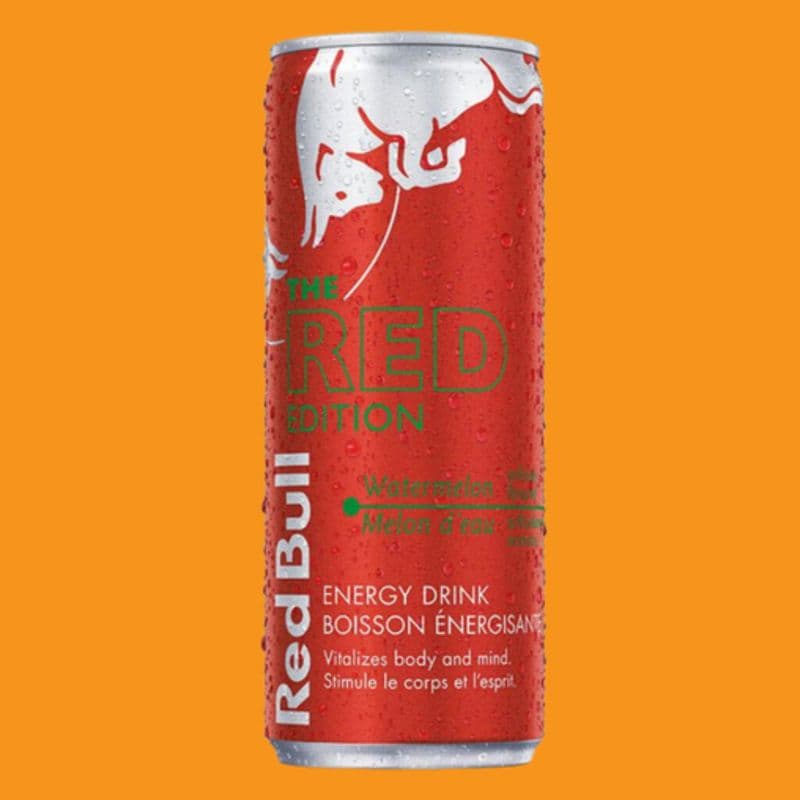 Red Bull Red Edition Melon d’eau / Red Bull Red Edition Watermelon