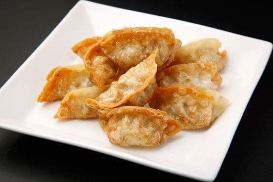 Deep Fried Pork Dumplings (6 pcs) / 炸猪肉饺