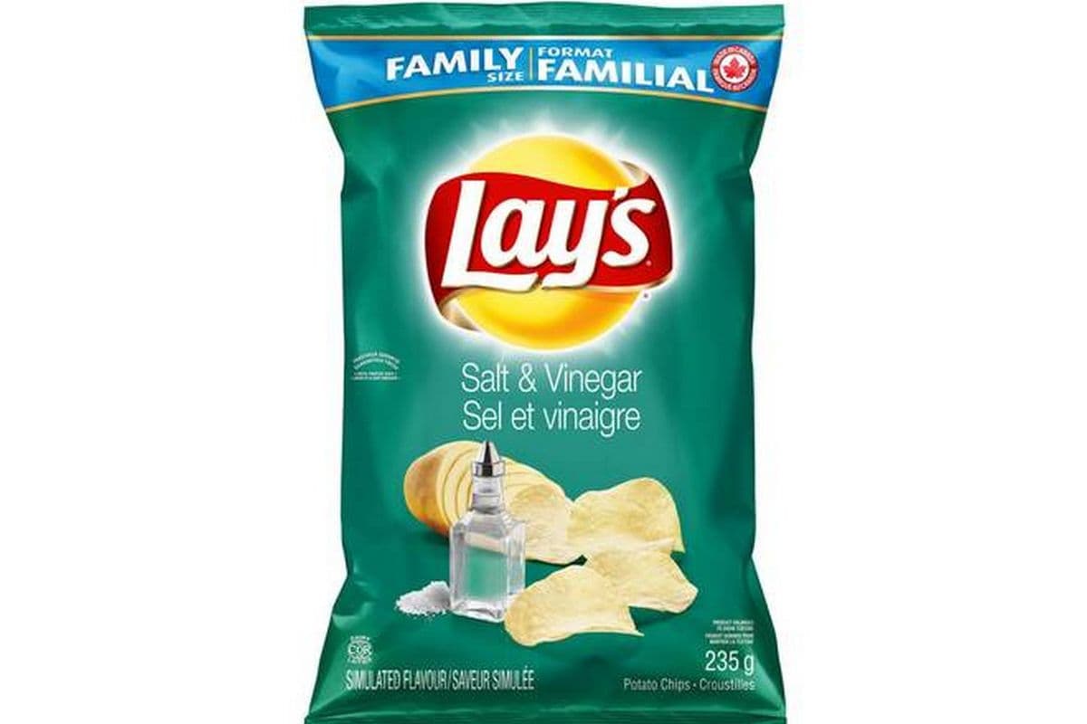Lay's Salt and Vinegar Family Size (235 g)