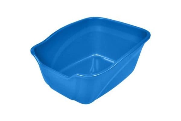 Van Ness High Sides Cat Litter Pan, Blue, Giant