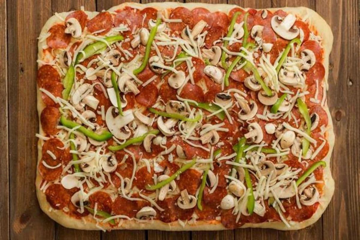 Three Topping Party Pizza