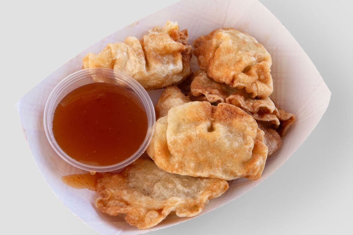 Deep fried Chicken Dumplings