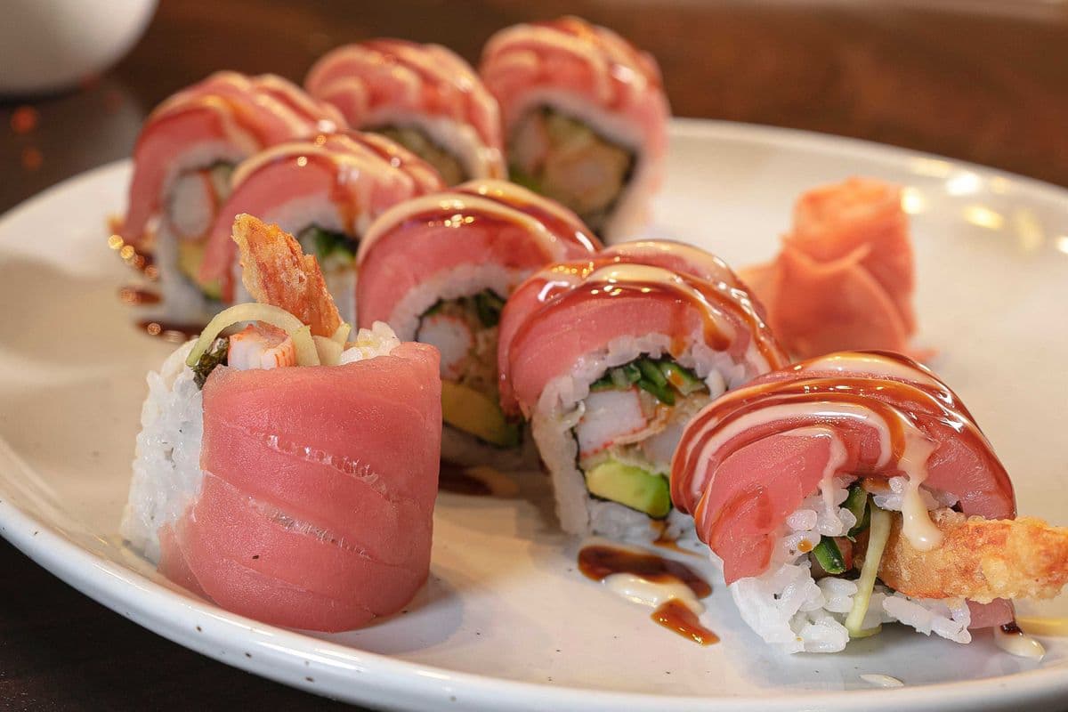 Tuna Dragon Roll Combo