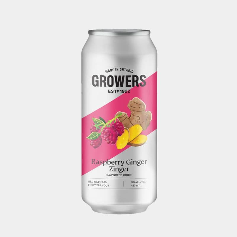 Growers Raspberry Ginger Cider (ABV 5)