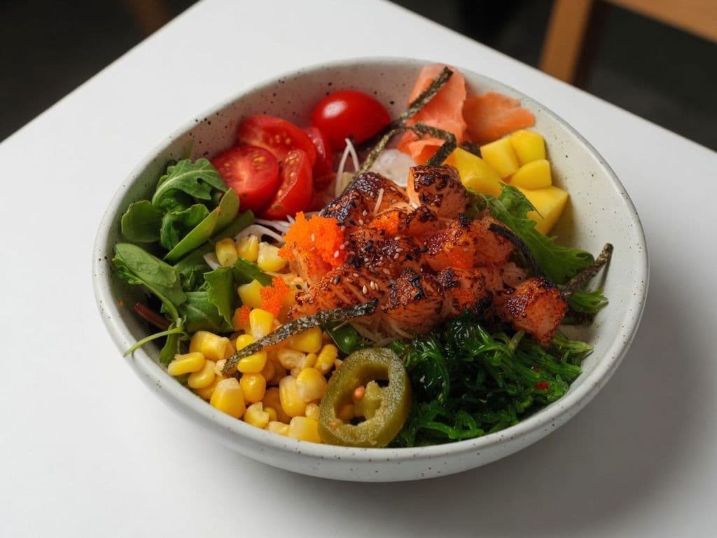 Torched Salmon Bowl