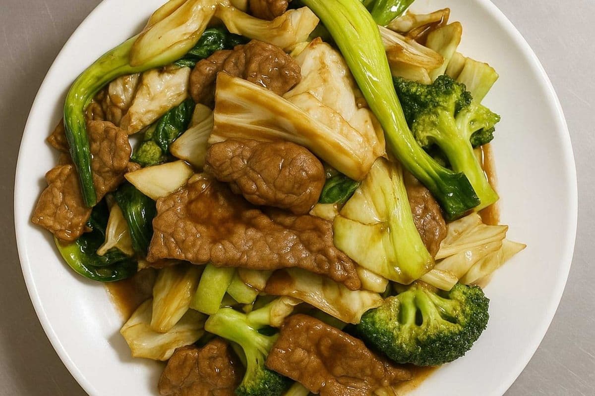 B7. Beef and Mixed Vegetables - 什菜牛肉