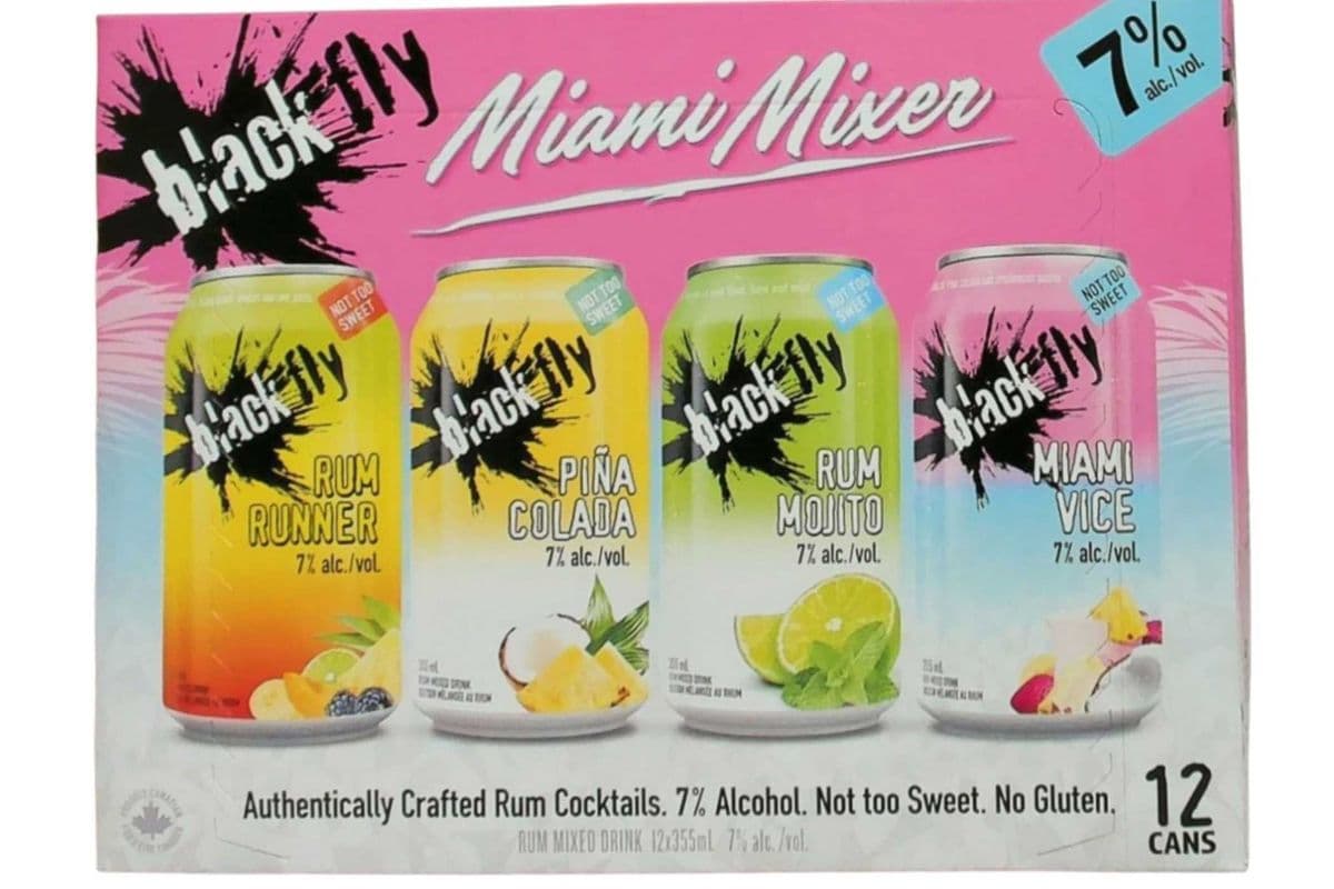 Black Fly - Tropical Miami Mixer (12 x 355ml Can)
