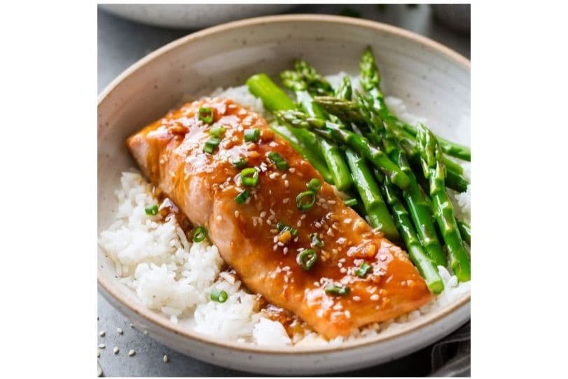 145. Salmon Teriyaki