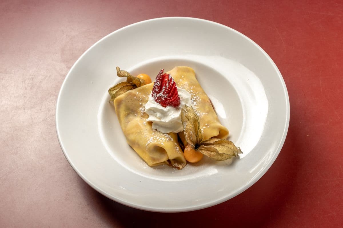 Strawberry Lemon Crepes